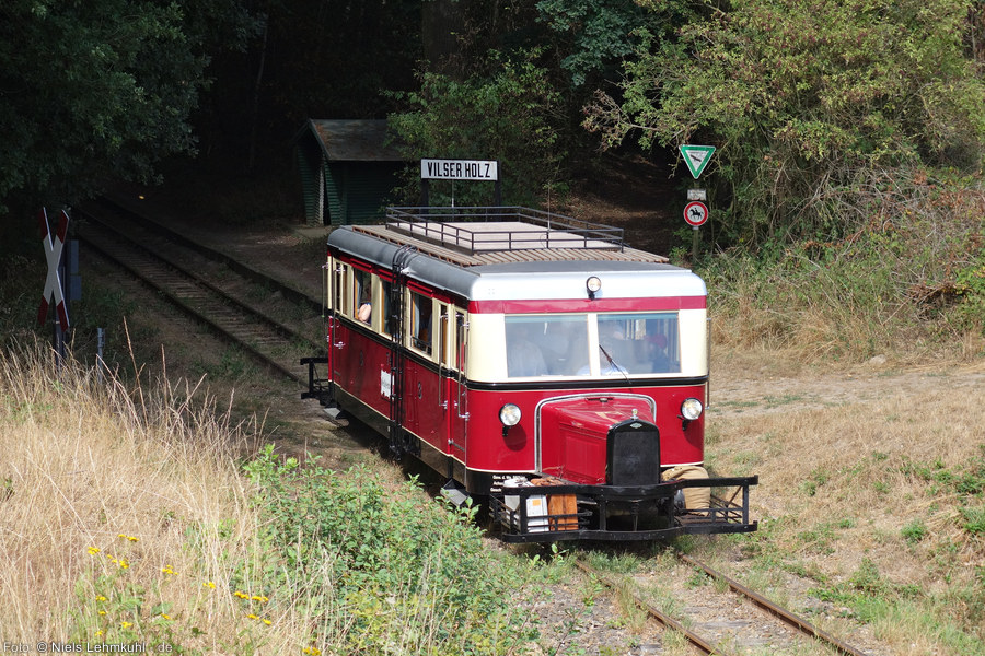 DEV T41 am Haltepunkt Vilser Holz. (2018-08-04)